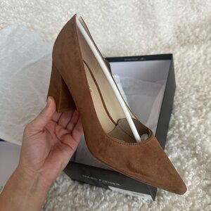 Marc Fisher Tan Suede Women's Heels